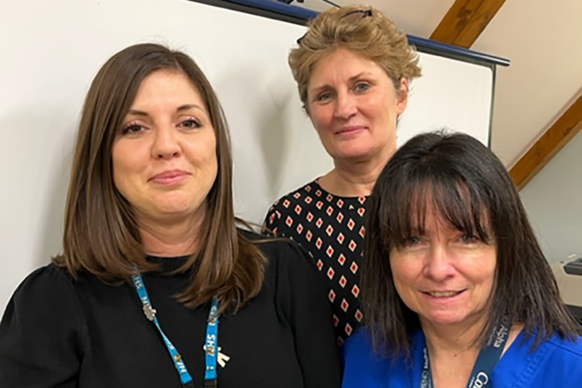 Dr Nally and team