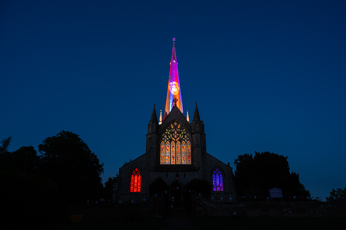 WEB 22IB Snettisham Church Platinum Jubilee 2