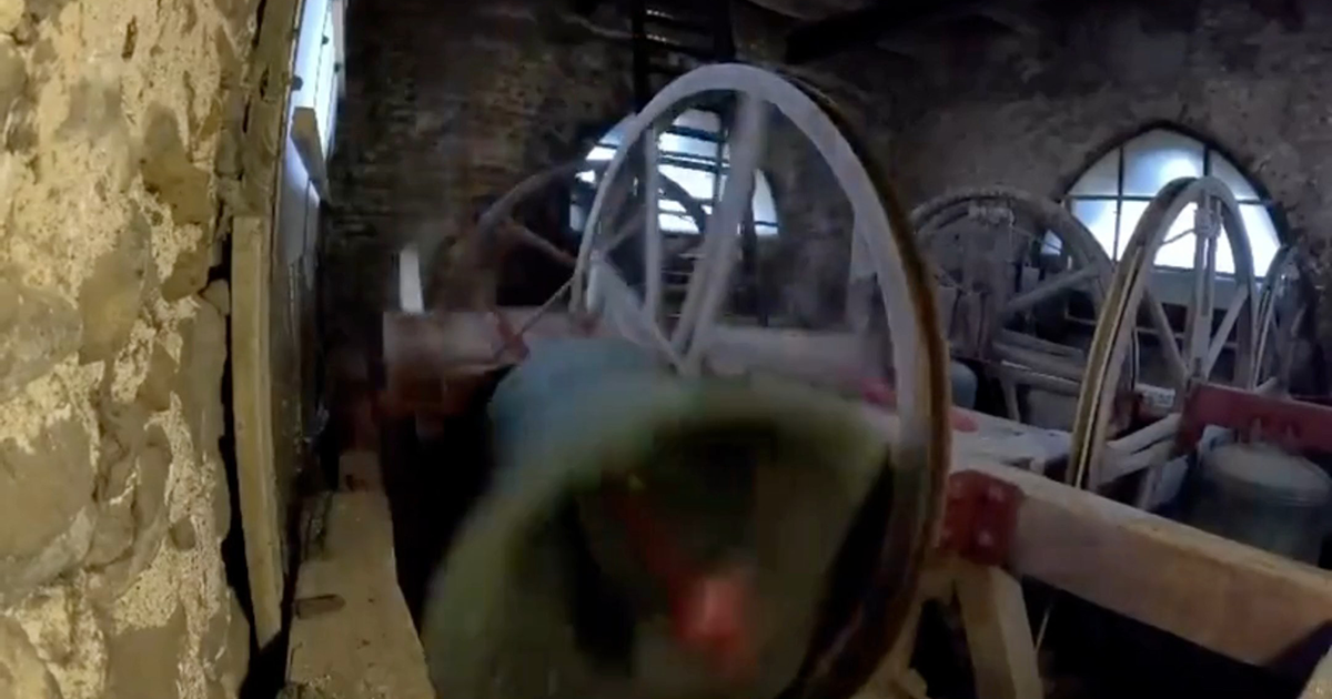 WEB bells generating electricity