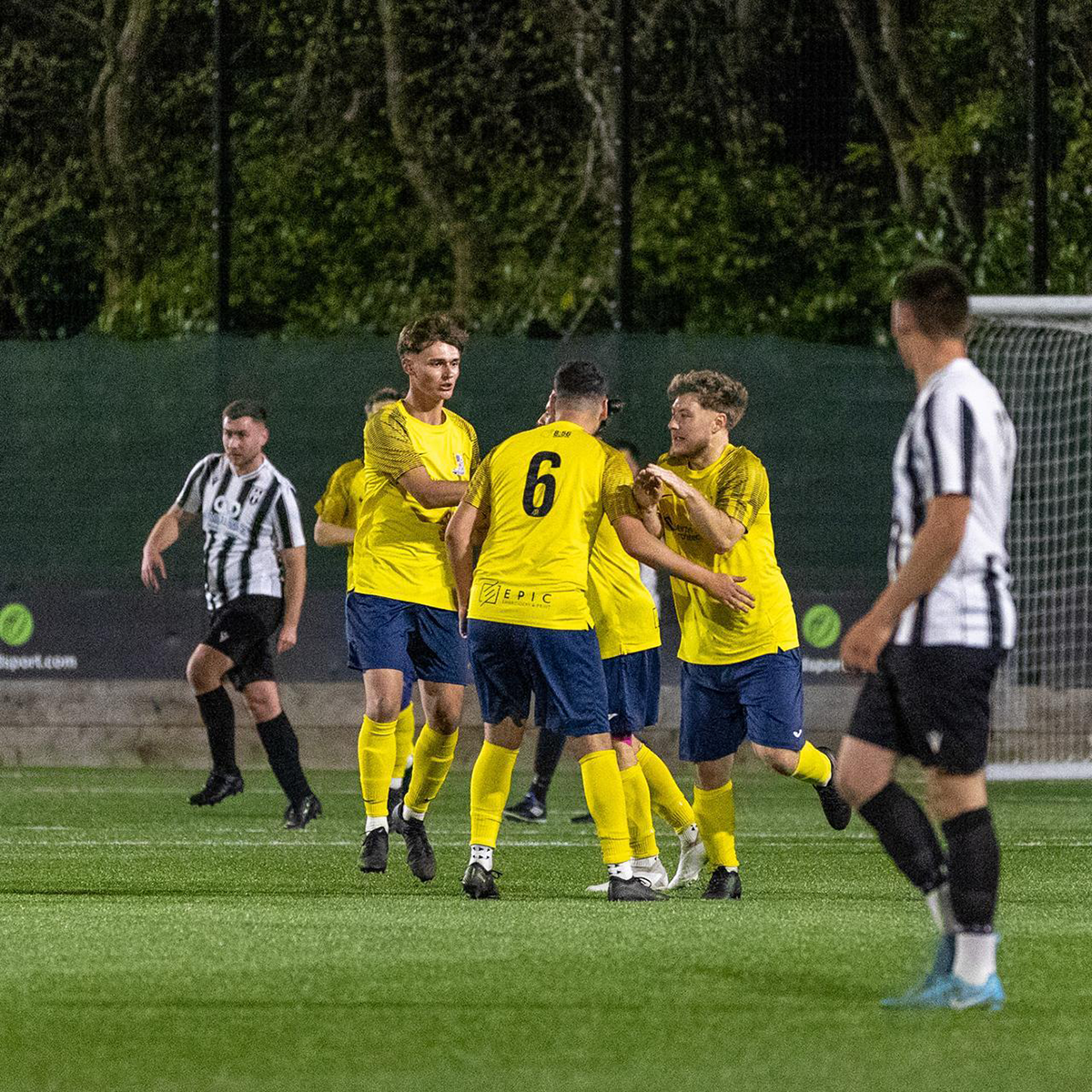 WEB Dersingham celebrate Scotty Gray’s equaliser credit Rich Voutt WEB Dersingham celebrate Scotty Gray’s equaliser credit Rich Voutt