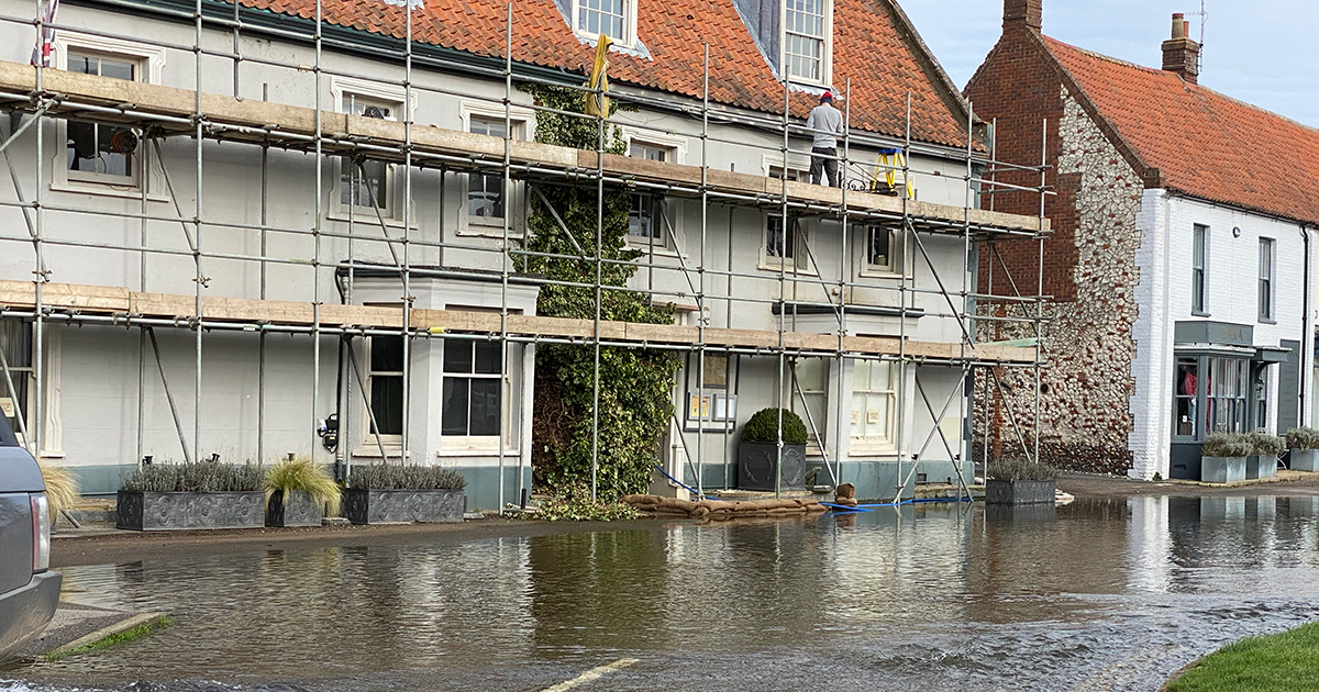 Web flooding hoste