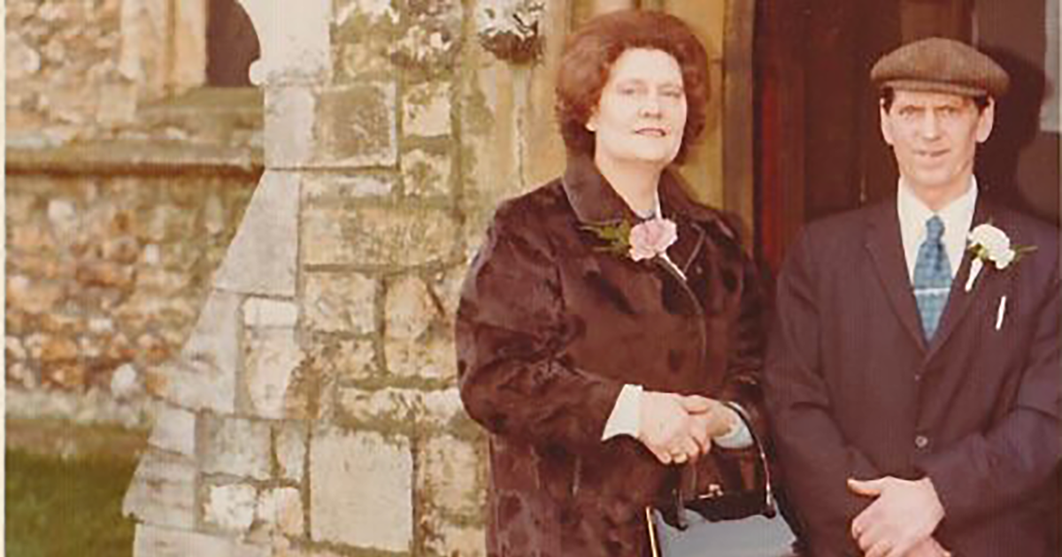 WEB Horace Chilvers with wife Ruby