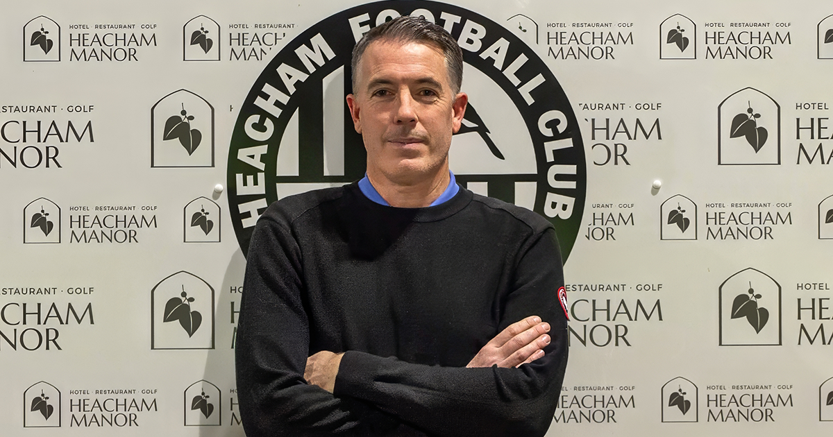 WEB Mark Hunter mgr Heacham FC