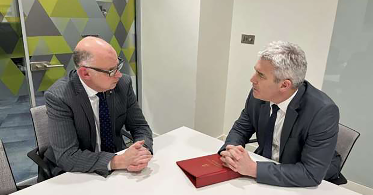WEB Stuart with S Barclay