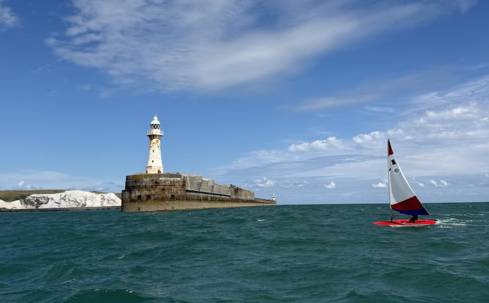 Record-setting teenager who sailed to France raises 8 thousand for charity