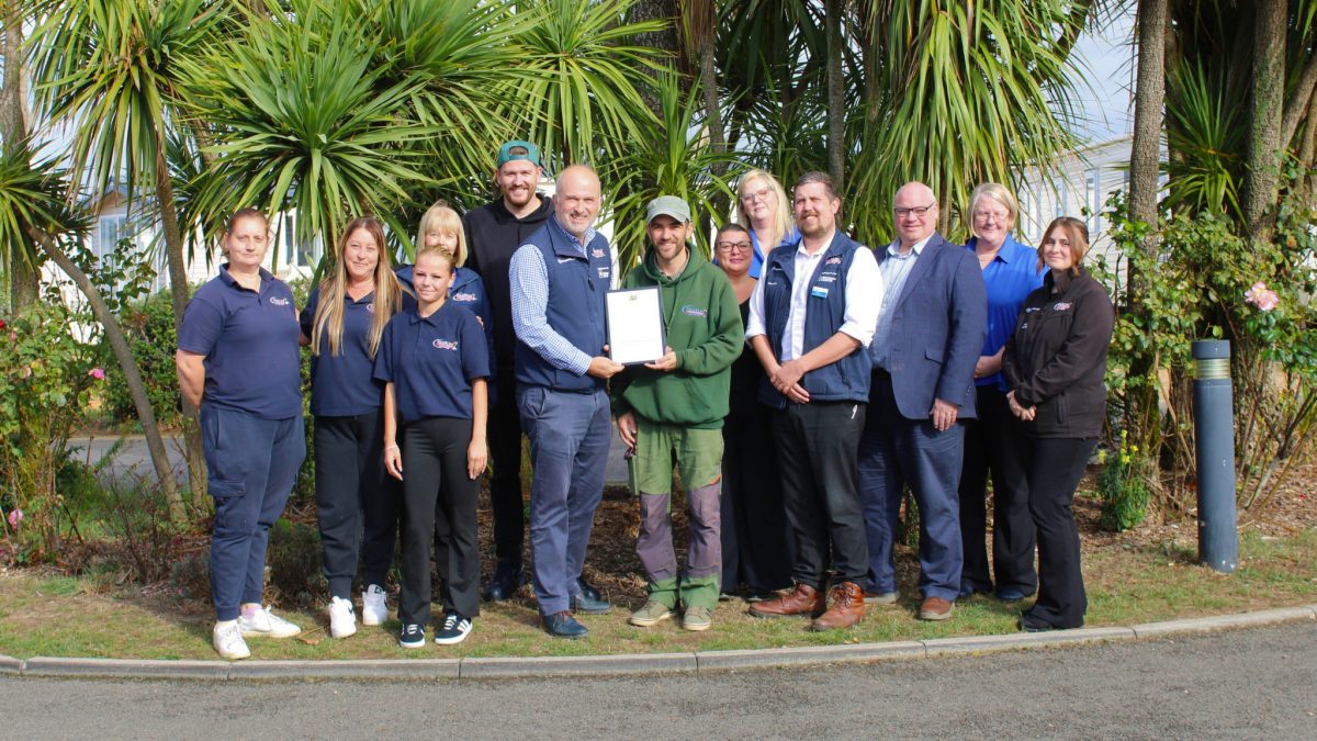 Searles strikes Platinum as Hunstanton holiday favourite celebrates top award