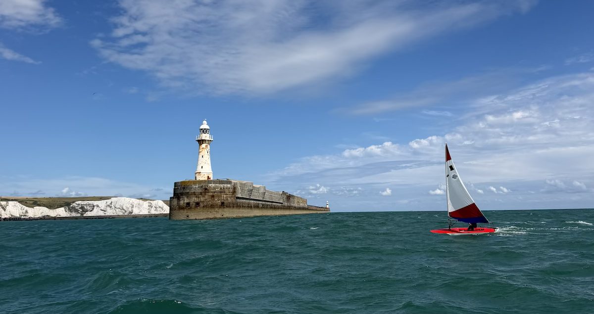 Record-setting teenager who sailed to France raises 8 thousand for charity