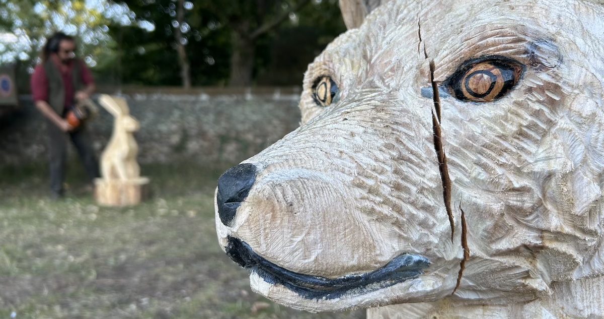 Meet chainsaw carver Billy Bickell