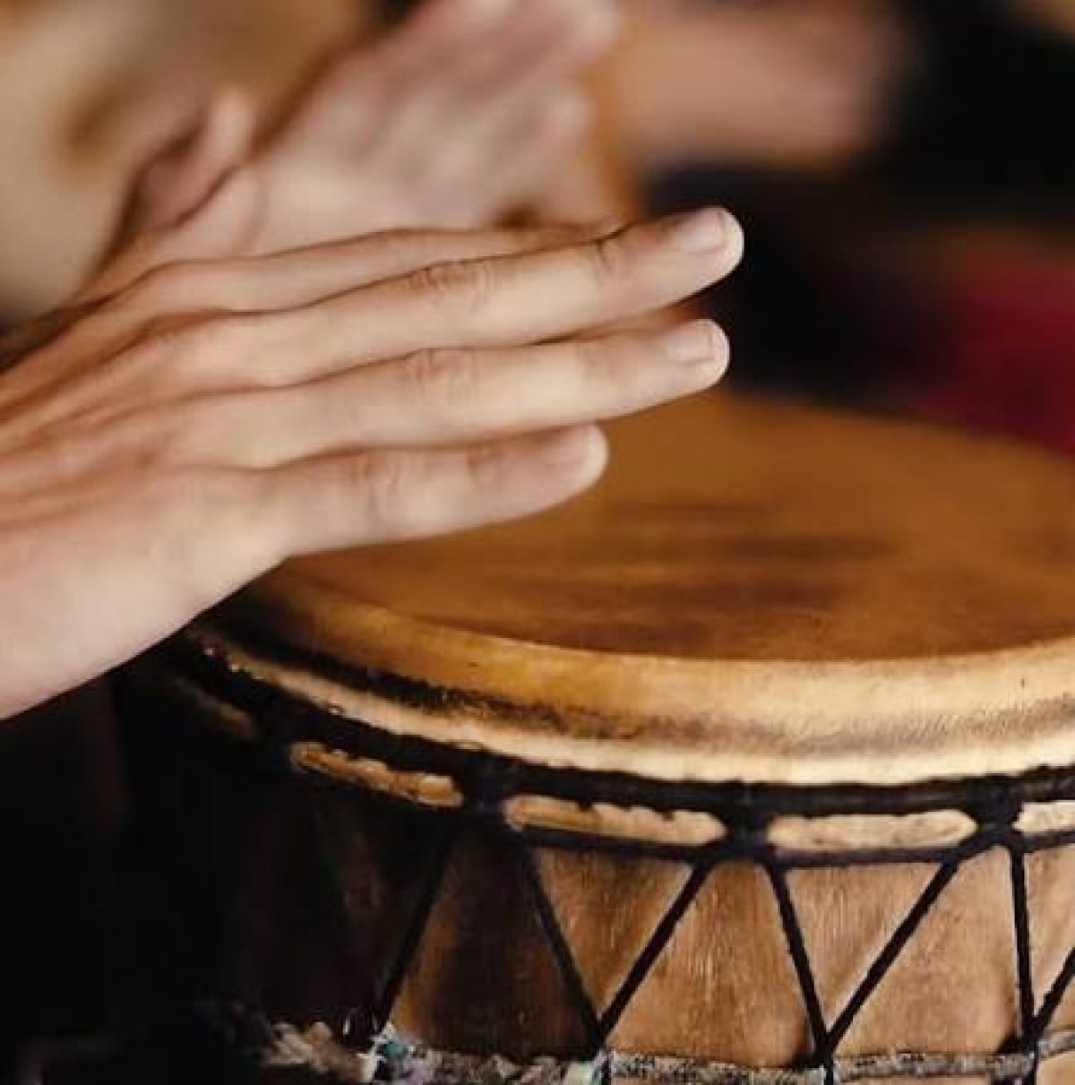 Sisterhood Drumming Circle.