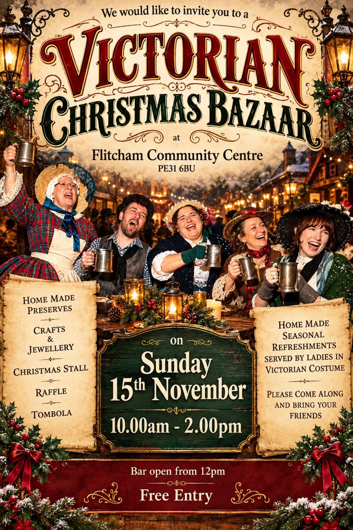 VICTORIAN CHRISTMAS BAZAAR