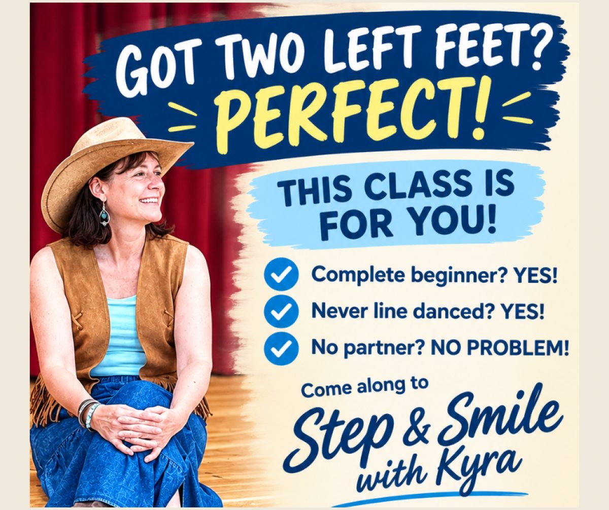 Step and Smile Line Dance Class - Hunstanton