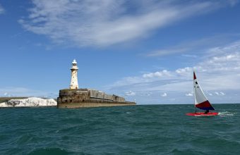 Record-setting teenager who sailed to France raises 8 thousand for charity