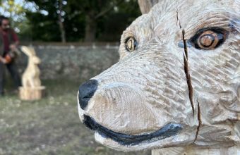 Meet chainsaw carver Billy Bickell