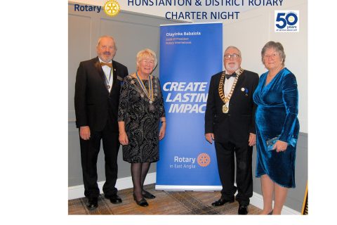 Golden celebrations as Hunstanton Rotary marks 50 years of service