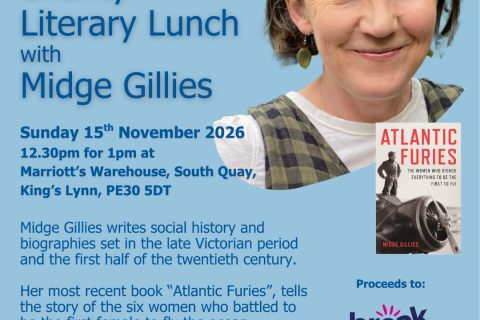 Charity Literary Lunch with Midge Gillies