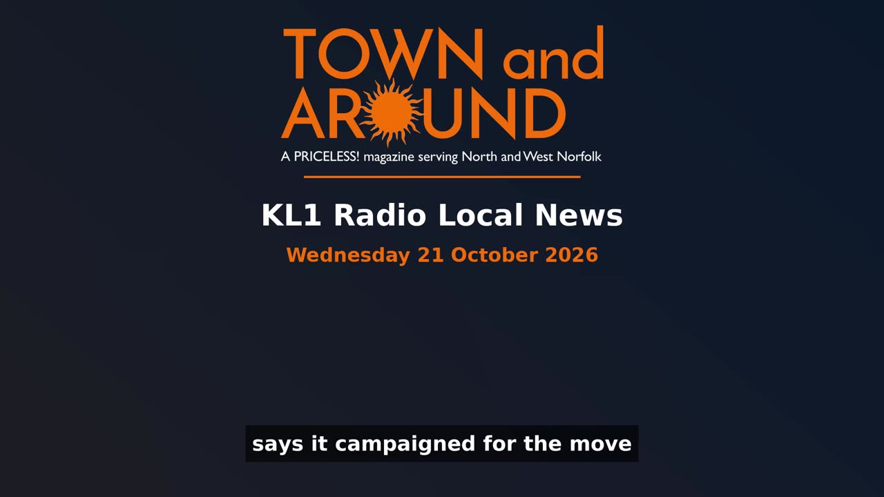 Local news for 21st October with KL1 Radio