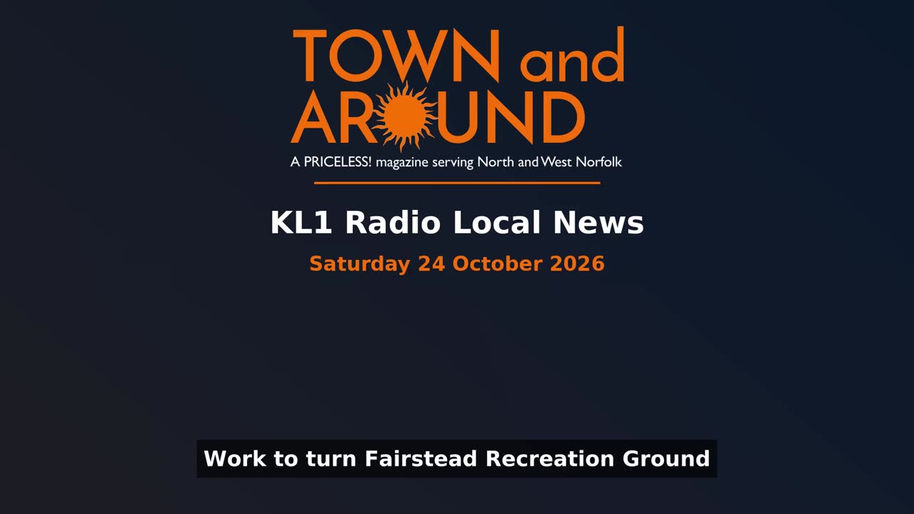 Local news for 24th October with KL1 Radio
