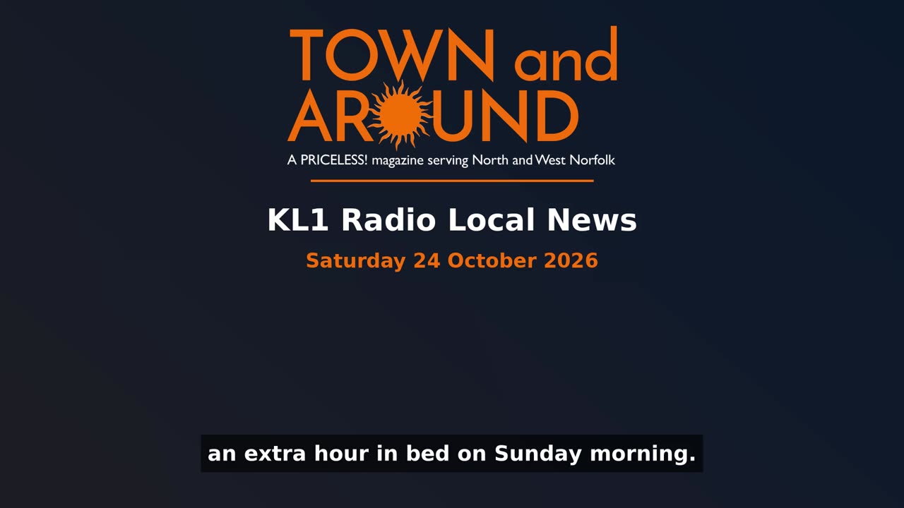 Local news for 24th October with KL1 Radio