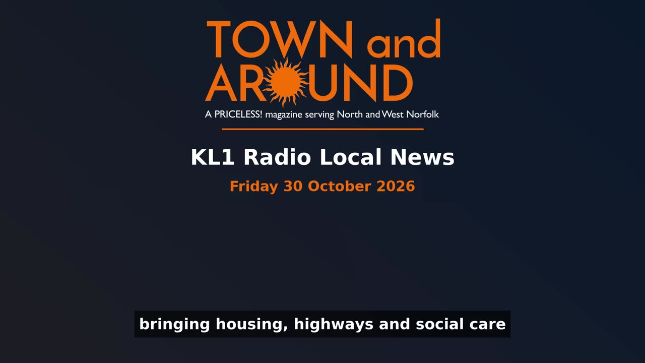 Local news for 30th October with KL1 Radio