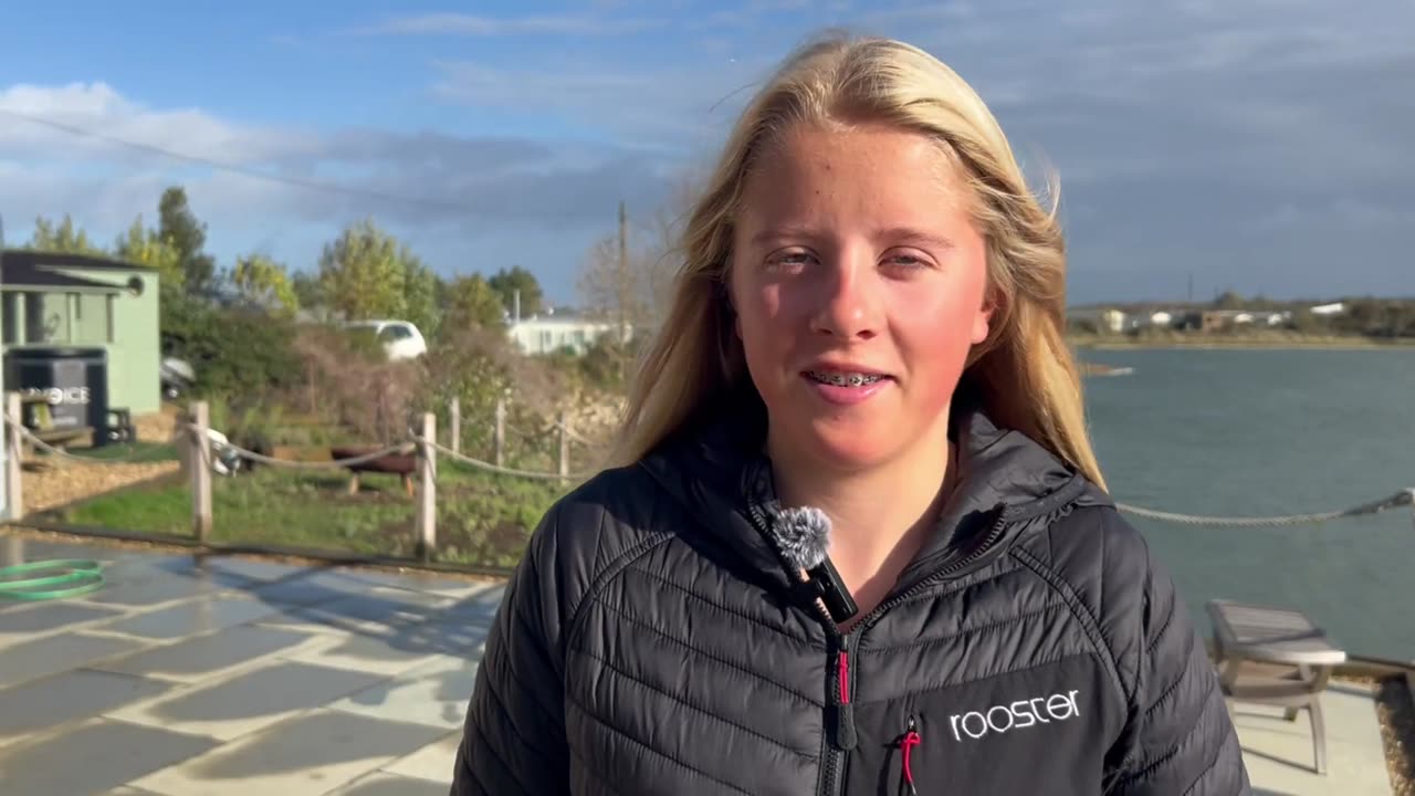 Record-setting teenager who sailed to France raises 8 thousand for charity